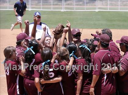 Thumbnail 3 in Calvary Chapel vs. Citrus Valley (CIF SS D6 Final) photogallery.