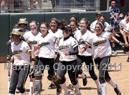 Thumbnail 2 in Calvary Chapel vs. Citrus Valley (CIF SS D6 Final) photogallery.