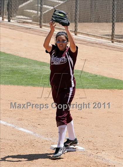 Thumbnail 2 in Calvary Chapel vs. Citrus Valley (CIF SS D6 Final) photogallery.