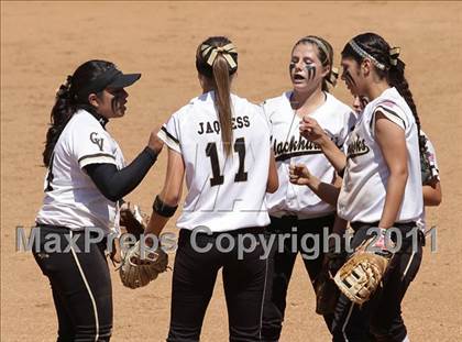 Thumbnail 1 in Calvary Chapel vs. Citrus Valley (CIF SS D6 Final) photogallery.