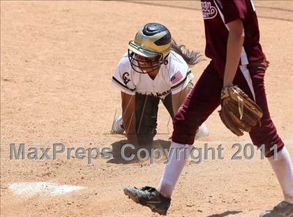 Thumbnail 2 in Calvary Chapel vs. Citrus Valley (CIF SS D6 Final) photogallery.