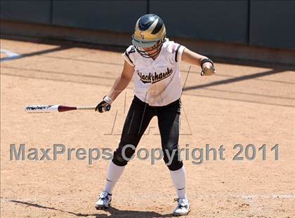 Thumbnail 3 in Calvary Chapel vs. Citrus Valley (CIF SS D6 Final) photogallery.