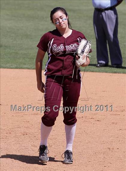 Thumbnail 3 in Calvary Chapel vs. Citrus Valley (CIF SS D6 Final) photogallery.