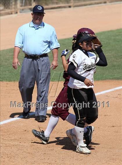 Thumbnail 2 in Calvary Chapel vs. Citrus Valley (CIF SS D6 Final) photogallery.