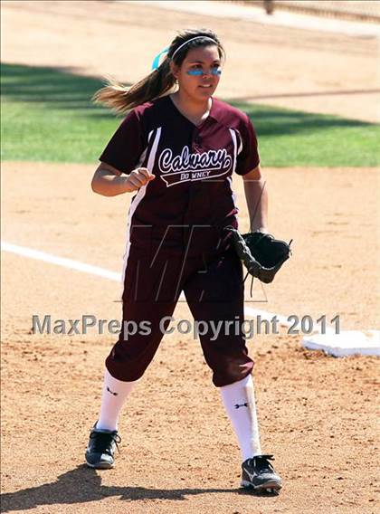 Thumbnail 3 in Calvary Chapel vs. Citrus Valley (CIF SS D6 Final) photogallery.
