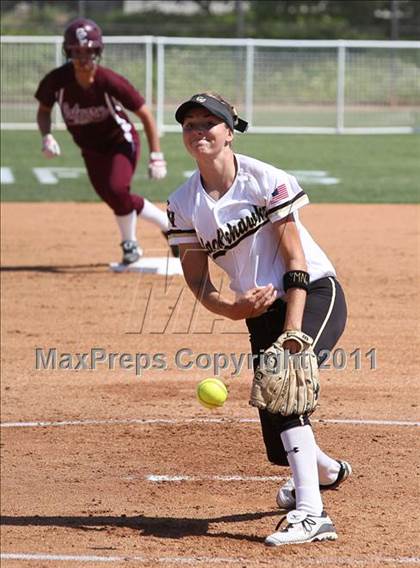Thumbnail 3 in Calvary Chapel vs. Citrus Valley (CIF SS D6 Final) photogallery.