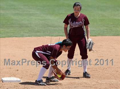 Thumbnail 3 in Calvary Chapel vs. Citrus Valley (CIF SS D6 Final) photogallery.