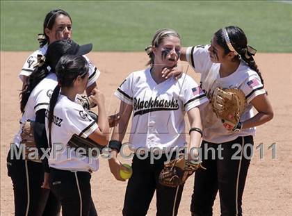 Thumbnail 1 in Calvary Chapel vs. Citrus Valley (CIF SS D6 Final) photogallery.