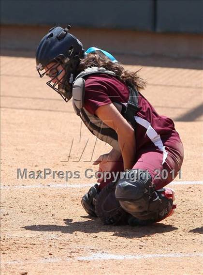 Thumbnail 2 in Calvary Chapel vs. Citrus Valley (CIF SS D6 Final) photogallery.