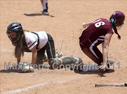 Thumbnail 1 in Calvary Chapel vs. Citrus Valley (CIF SS D6 Final) photogallery.