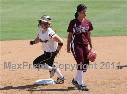 Thumbnail 2 in Calvary Chapel vs. Citrus Valley (CIF SS D6 Final) photogallery.