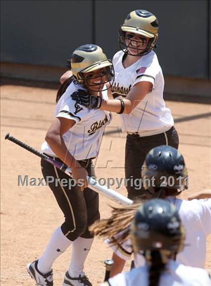 Thumbnail 2 in Calvary Chapel vs. Citrus Valley (CIF SS D6 Final) photogallery.