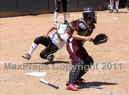 Thumbnail 3 in Calvary Chapel vs. Citrus Valley (CIF SS D6 Final) photogallery.