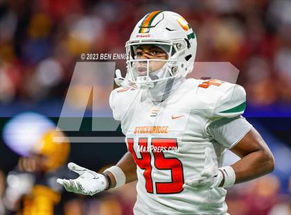 Thumbnail 1 in Stockbridge vs. Perry (GHSA 4A Championship) photogallery.