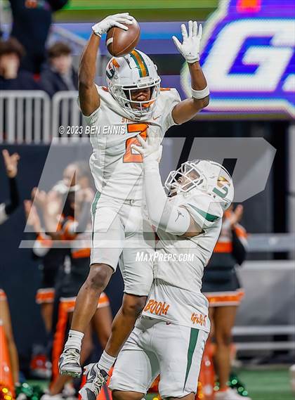 Thumbnail 2 in Stockbridge vs. Perry (GHSA 4A Championship) photogallery.