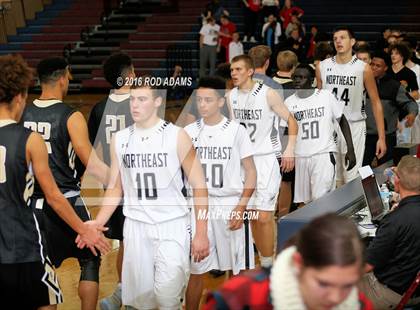 Thumbnail 3 in Lincoln Southeast vs. Lincoln Northeast (Heartland Athletic Conference Tournament) photogallery.