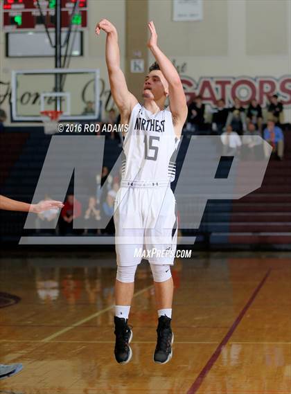Thumbnail 1 in Lincoln Southeast vs. Lincoln Northeast (Heartland Athletic Conference Tournament) photogallery.