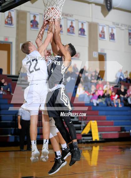 Thumbnail 1 in Lincoln Southeast vs. Lincoln Northeast (Heartland Athletic Conference Tournament) photogallery.