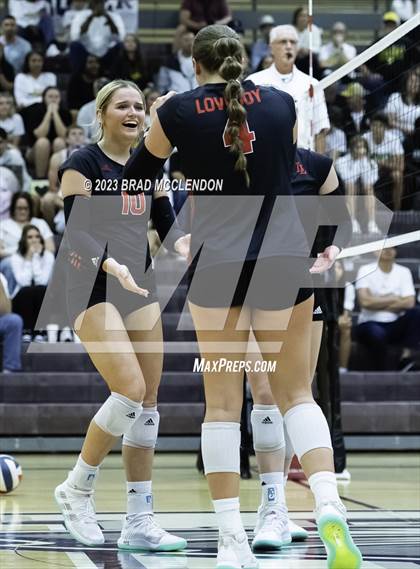 Thumbnail 3 in Lovejoy vs Forney (UIL 5A Region 2 Quarter-Final Playoff) photogallery.