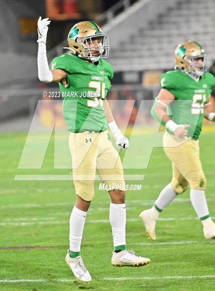 Thumbnail 3 in Canyon del Oro vs. Yuma Catholic (AIA 4A Final) photogallery.