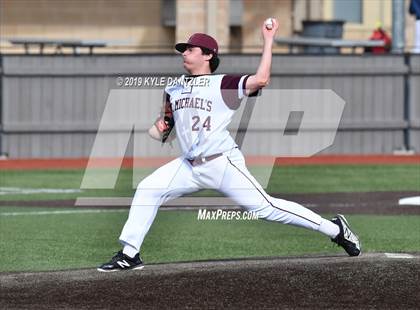 Thumbnail 1 in St. Michael's vs Legacy Christian Academy (Texas Private School Classic) photogallery.