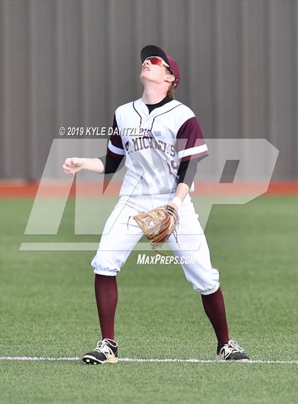 Thumbnail 2 in St. Michael's vs Legacy Christian Academy (Texas Private School Classic) photogallery.