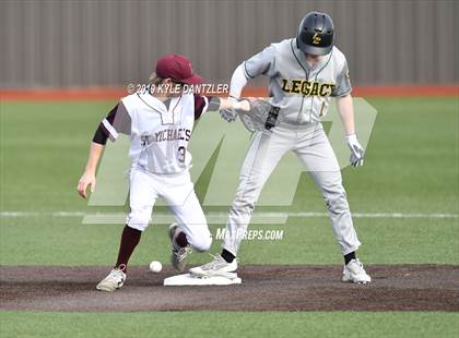 Thumbnail 2 in St. Michael's vs Legacy Christian Academy (Texas Private School Classic) photogallery.