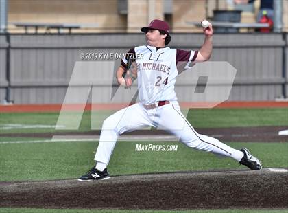 Thumbnail 2 in St. Michael's vs Legacy Christian Academy (Texas Private School Classic) photogallery.