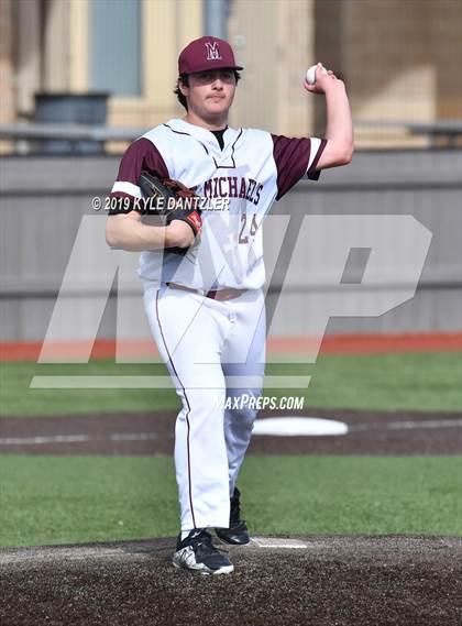 Thumbnail 2 in St. Michael's vs Legacy Christian Academy (Texas Private School Classic) photogallery.