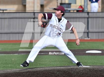 Thumbnail 3 in St. Michael's vs Legacy Christian Academy (Texas Private School Classic) photogallery.