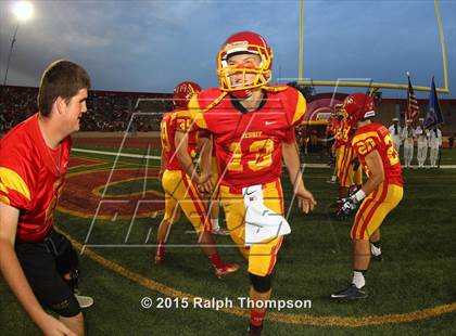 Thumbnail 3 in Jesuit vs. Christian Brothers (Holy Bowl @ Hughes Stadium) photogallery.