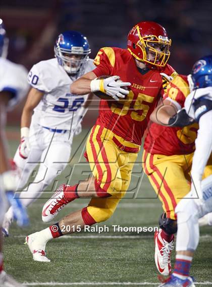 Thumbnail 1 in Jesuit vs. Christian Brothers (Holy Bowl @ Hughes Stadium) photogallery.
