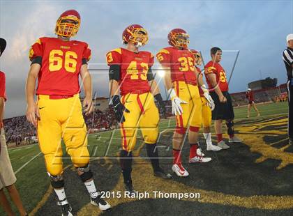 Thumbnail 3 in Jesuit vs. Christian Brothers (Holy Bowl @ Hughes Stadium) photogallery.