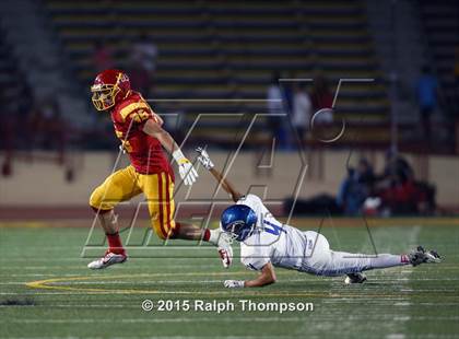 Thumbnail 3 in Jesuit vs. Christian Brothers (Holy Bowl @ Hughes Stadium) photogallery.