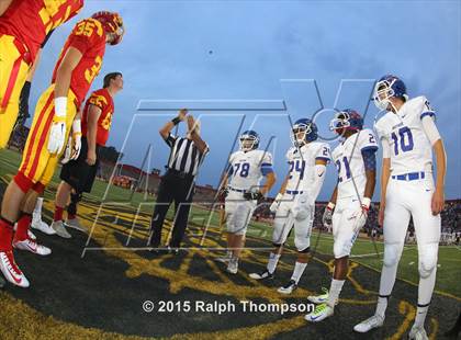 Thumbnail 2 in Jesuit vs. Christian Brothers (Holy Bowl @ Hughes Stadium) photogallery.