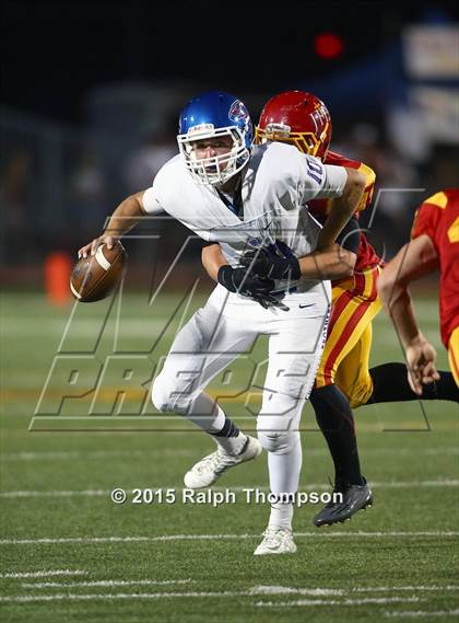 Thumbnail 3 in Jesuit vs. Christian Brothers (Holy Bowl @ Hughes Stadium) photogallery.