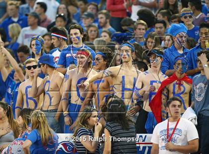 Thumbnail 1 in Jesuit vs. Christian Brothers (Holy Bowl @ Hughes Stadium) photogallery.