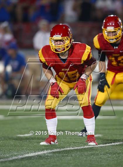 Thumbnail 1 in Jesuit vs. Christian Brothers (Holy Bowl @ Hughes Stadium) photogallery.