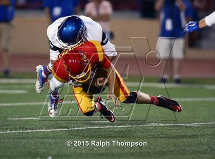 Thumbnail 3 in Jesuit vs. Christian Brothers (Holy Bowl @ Hughes Stadium) photogallery.