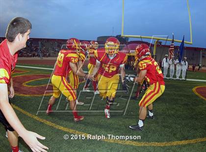 Thumbnail 2 in Jesuit vs. Christian Brothers (Holy Bowl @ Hughes Stadium) photogallery.