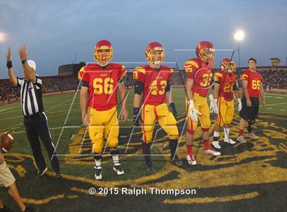 Thumbnail 3 in Jesuit vs. Christian Brothers (Holy Bowl @ Hughes Stadium) photogallery.