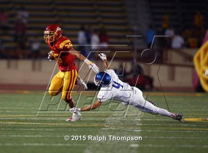 Thumbnail 2 in Jesuit vs. Christian Brothers (Holy Bowl @ Hughes Stadium) photogallery.