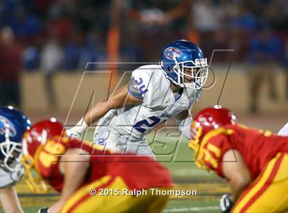 Thumbnail 1 in Jesuit vs. Christian Brothers (Holy Bowl @ Hughes Stadium) photogallery.