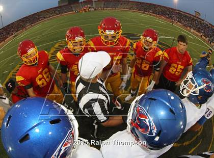 Thumbnail 1 in Jesuit vs. Christian Brothers (Holy Bowl @ Hughes Stadium) photogallery.