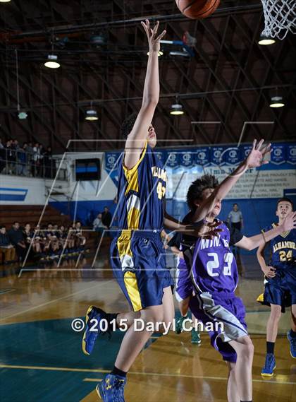 Thumbnail 1 in Alhambra vs Mountain View (San Marino Tournament) photogallery.