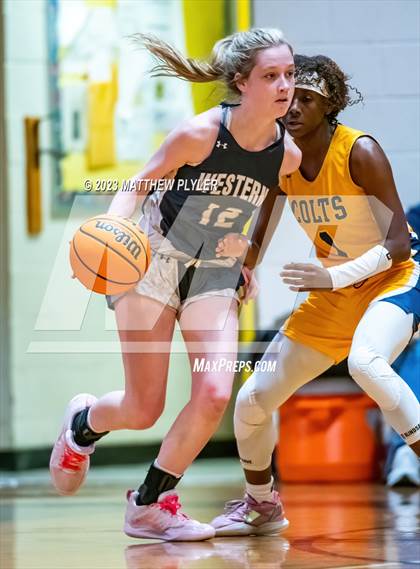 Thumbnail 3 in Western Alamance vs Cape Fear (NCHSAA 3A Third Round) photogallery.
