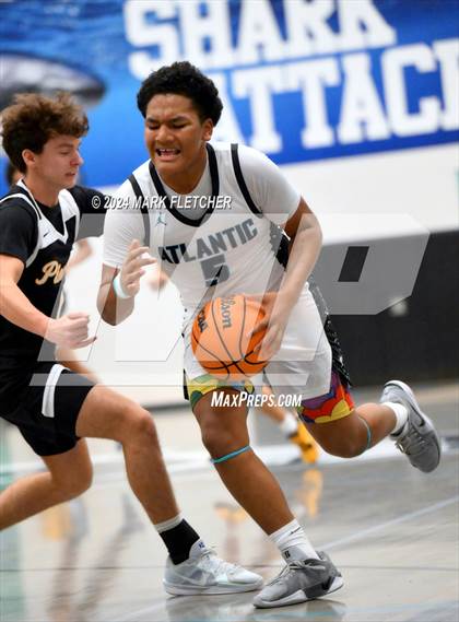 Thumbnail 3 in Atlantic vs David Crockett (Daytona Beach Sunshine Classic) photogallery.