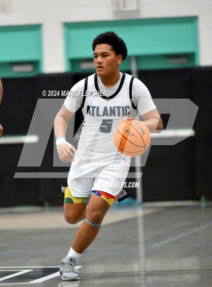 Thumbnail 2 in Atlantic vs David Crockett (Daytona Beach Sunshine Classic) photogallery.