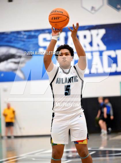 Thumbnail 3 in Atlantic vs David Crockett (Daytona Beach Sunshine Classic) photogallery.