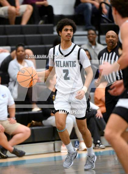 Thumbnail 2 in Atlantic vs David Crockett (Daytona Beach Sunshine Classic) photogallery.